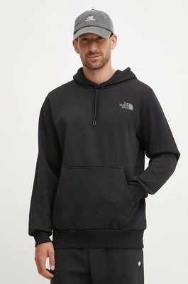 Zdjęcie produktu The North Face bluza Hood Logo męska kolor czarny z kapturem gładka NF0A89EJJK31