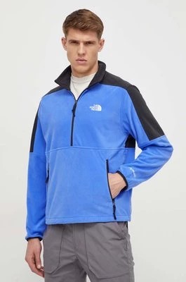 Zdjęcie produktu The North Face bluza sportowa Polartec 100 kolor niebieski wzorzysta NF0A7ZXVRQI1