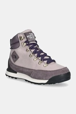 Zdjęcie produktu The North Face buty Back to Berkeley IV Textile Waterproof damskie kolor fioletowy lekko ocieplone NF0A81798ON1