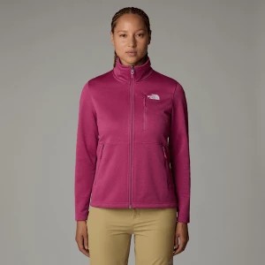 Zdjęcie produktu The North Face Damski Polar Z Zamkiem Błyskawicznym Na Całej Długości Lixus Red Violet Dark Heather Rozmiar M female