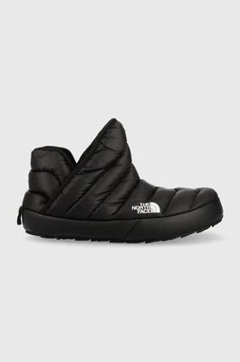 Zdjęcie produktu The North Face kapcie WOMEN S THERMOBALL TRACTION BOOTIE kolor czarny