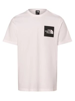 Zdjęcie produktu The North Face Koszulka męska Mężczyźni Bawełna biały jednolity,