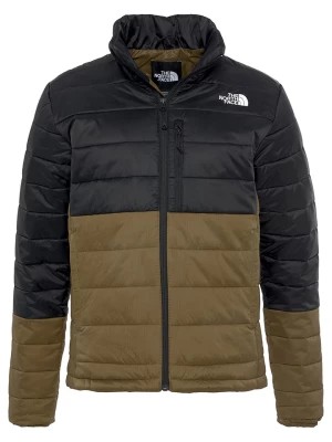 Zdjęcie produktu The North Face Kurtka pikowana w kolorze oliwkowo-czarnym rozmiar: L