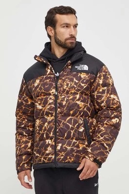 Zdjęcie produktu The North Face kurtka puchowa Lhotse Jacket NF0A3Y23OS31 męska kolor brązowy zimowa oversize