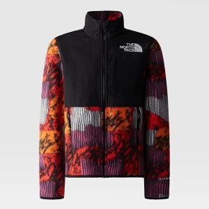 Zdjęcie produktu The North Face Młodzieżowa Kurtka Denali Fiery Red Abstract Yosemite Print Rozmiar L male