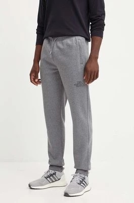 Zdjęcie produktu The North Face spodnie dresowe Drew Peak Pant kolor szary melanżowe NF0A8A6BDYY1