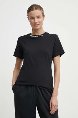 Zdjęcie produktu The North Face t-shirt bawełniany damski kolor czarny NF0A87DJJK31