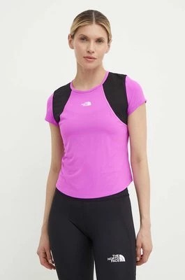 Zdjęcie produktu The North Face t-shirt do biegania Lightbright kolor różowy NF0A825SUHO1