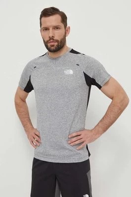 Zdjęcie produktu The North Face t-shirt sportowy Mountain Athletics Lab kolor szary wzorzysty NF0A87CGRID1