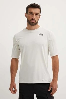 Zdjęcie produktu The North Face t-shirt sportowy Shadow kolor beżowy gładki NF0A87TUQLI1