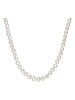 Zdjęcie produktu The Pacific Pearl Company Naszyjnik perłowy w kolorze białym - dł. 55 cm rozmiar: onesize