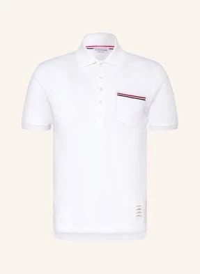 Zdjęcie produktu Thom Browne. Koszulka Polo Z Piki weiss