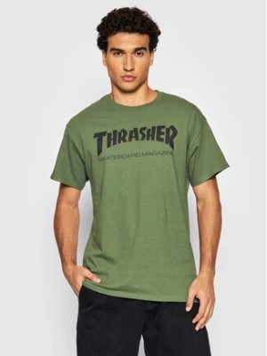Zdjęcie produktu Thrasher T-Shirt Skatemag Zielony Regular Fit