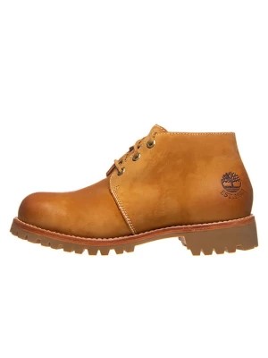 Zdjęcie produktu Timberland Skórzane botki "Vintage Heritage" w kolorze jasnobrązowym rozmiar: 43