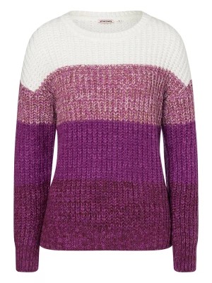 Zdjęcie produktu Timezone Sweter w kolorze fioletowo-białym rozmiar: M