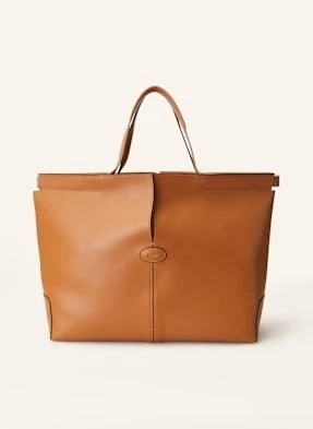 Zdjęcie produktu Tod's Torba Shopper Medium Z Saszetką braun