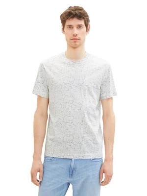 Zdjęcie produktu Tom Tailor Koszulka w kolorze biało-szarym rozmiar: M