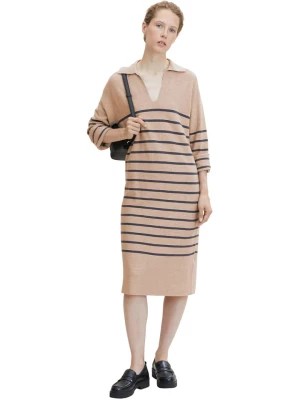 Zdjęcie produktu Tom Tailor Sukienka w kolorze beżowym rozmiar: 36
