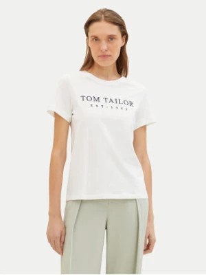 Zdjęcie produktu Tom Tailor T-Shirt 1041288 Biały Regular Fit