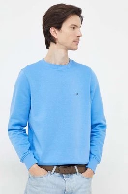 Zdjęcie produktu Tommy Hilfiger bluza męska kolor niebieski gładka MW0MW32735