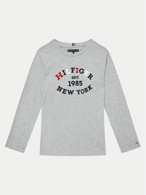 Zdjęcie produktu Tommy Hilfiger Bluzka Monotype Flock KB0KB08659 D Szary Regular Fit