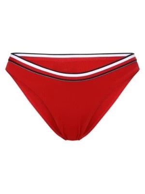 Zdjęcie produktu Tommy Hilfiger Damskie figi bikini Kobiety czerwony jednolity,