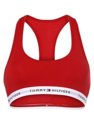 Zdjęcie produktu Tommy Hilfiger Gorset damski Kobiety Dżersej czerwony jednolity, S/M