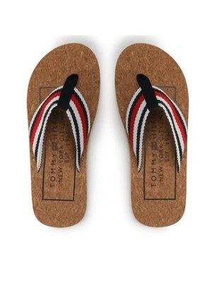 Zdjęcie produktu Tommy Hilfiger Japonki Cork Beach Sandal FM0FM04475 Kolorowy