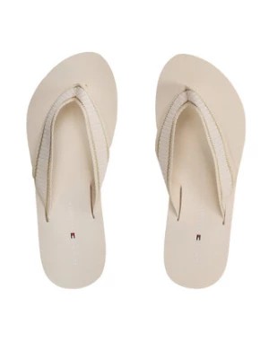 Zdjęcie produktu Tommy Hilfiger Japonki Th Webbing Flip Flop FW0FW07262 Beżowy