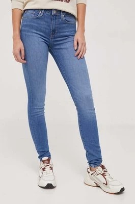 Zdjęcie produktu Tommy Hilfiger jeansy damskie kolor niebieski WW0WW34297
