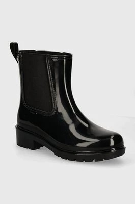 Zdjęcie produktu Tommy Hilfiger kalosze FLAG RAINBOOT damskie kolor czarny FW0FW08213