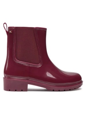 Zdjęcie produktu Tommy Hilfiger Kalosze Flag Rainboot FW0FW08213 Bordowy