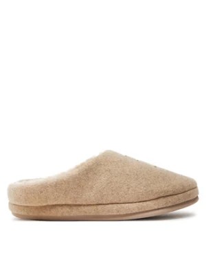 Zdjęcie produktu Tommy Hilfiger Kapcie Th Embroidered Basics Slipper FW0FW08135 Beżowy