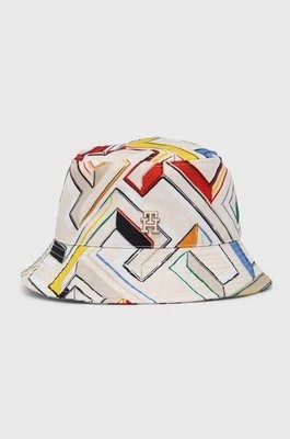 Zdjęcie produktu Tommy Hilfiger kapelusz kolor beżowy AW0AW16039