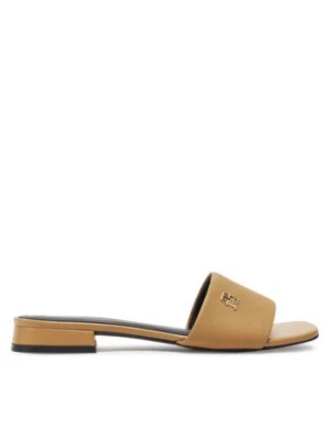 Zdjęcie produktu Tommy Hilfiger Klapki Th Flat Sandal FW0FW08290 Khaki