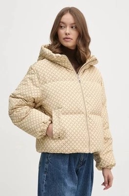 Zdjęcie produktu Tommy Hilfiger kurtka puchowa damska kolor żółty zimowa oversize WW0WW43524