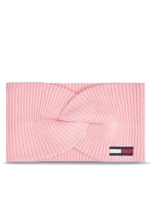 Zdjęcie produktu Tommy Hilfiger Opaska materiałowa Elongated Flag AW0AW16776 Różowy