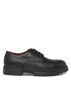 Zdjęcie produktu Tommy Hilfiger Półbuty Comfort Cleated Termo Lth Shoe FM0FM04647 Czarny