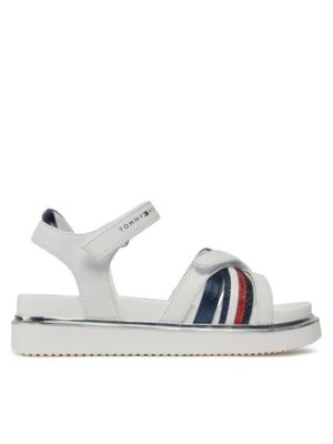 Zdjęcie produktu Tommy Hilfiger Sandały Velcro Sandal T3A2-33240-0273 M Biały