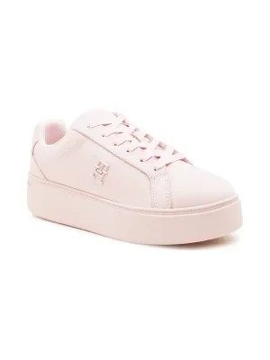 Zdjęcie produktu Tommy Hilfiger Skórzane sneakersy PLATFORM COURT SNEAKER