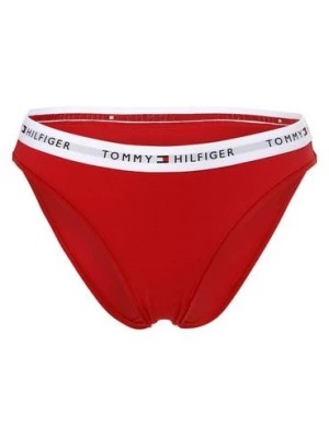 Zdjęcie produktu Tommy Hilfiger Slipy Kobiety Bawełna czerwony jednolity,