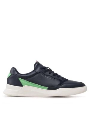 Zdjęcie produktu Tommy Hilfiger Sneakersy Elevated Cupsole Leather FM0FM04490 Granatowy