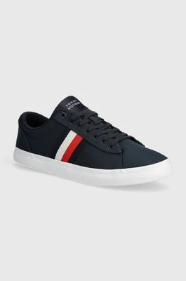 Zdjęcie produktu Tommy Hilfiger tenisówki ICONIC VULC STRIPES MESH kolor granatowy FM0FM05072