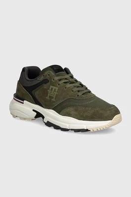 Zdjęcie produktu Tommy Hilfiger sneakersy M RUNNER X VENTILE MIX kolor zielony FM0FM05062