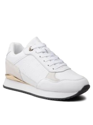 Zdjęcie produktu Tommy Hilfiger Sneakersy Metallic Monogram Emboss Sneaker FW0FW06784 Biały