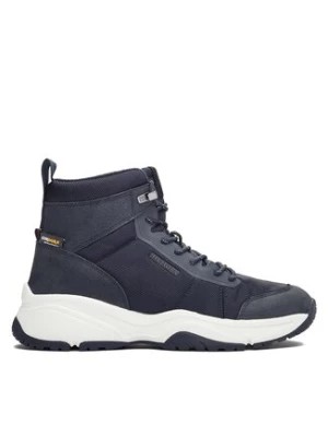 Zdjęcie produktu Tommy Hilfiger Sneakersy Outdoor Snk Boot Lth Cordura FM0FM04838 Niebieski