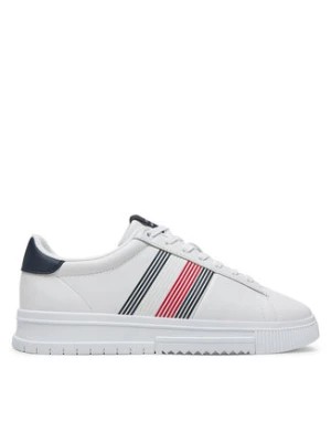 Zdjęcie produktu Tommy Hilfiger Sneakersy Supercup Lth Seasonal FM0FM05129 Biały