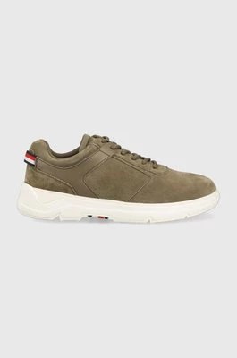 Zdjęcie produktu Tommy Hilfiger sneakersy zamszowe CORE HILFIGER SUEDE kolor zielony FM0FM04592