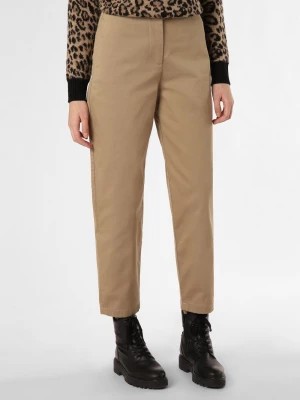 Zdjęcie produktu Tommy Hilfiger Spodnie Kobiety Bawełna beżowy jednolity,