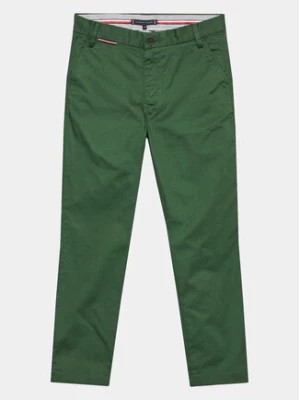 Zdjęcie produktu Tommy Hilfiger Spodnie materiałowe KB0KB08609 D Zielony Slim Fit